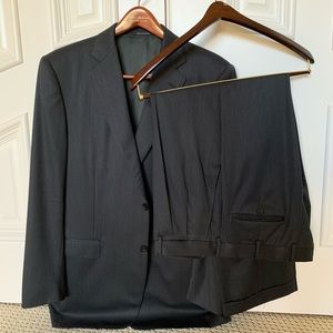 Men’s Pinstripe Suit (Ermenegildo Zegna)